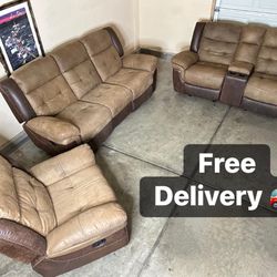 Couch, Loveseat And Rocking Chair Recliners✨Check My Offers😉
