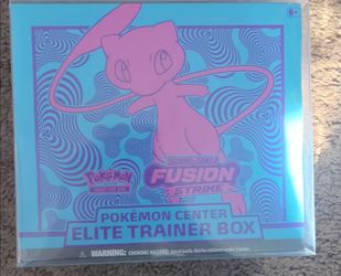 Fusion Strike Pokemon Center ETB