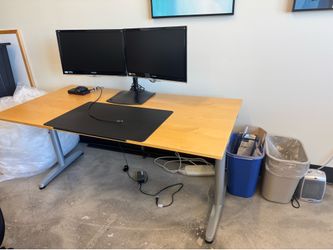 IKEA desks 62 x 31.5”