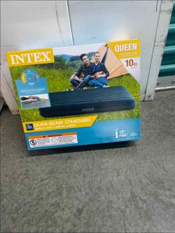 Intex Dura-Beam Standard Queen Airbed NO PUMP