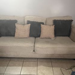 Couch And Oversized Chair
