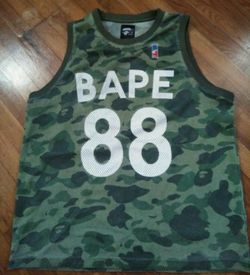 2000 bape men's 2xl jersey $220
