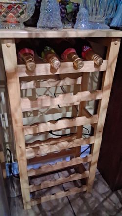 Wooden Wine Rack