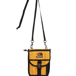 Supreme x North Face yellow RTG Utility Bag