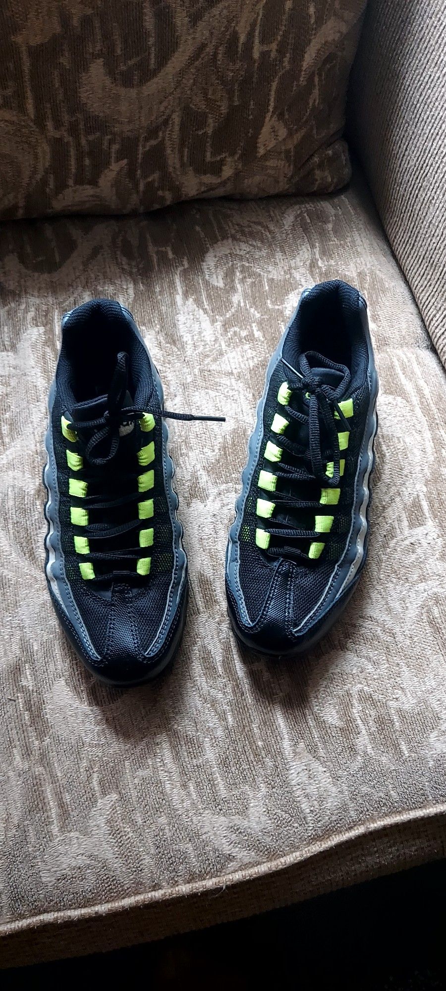 Nike Black Voit Air Max 95 905348-022 Sneakers Shoes Size 5Y
