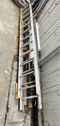 25 ft aluminum extension ladder