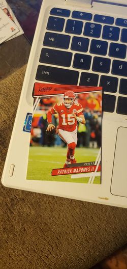 Patrick Mahomes II football card