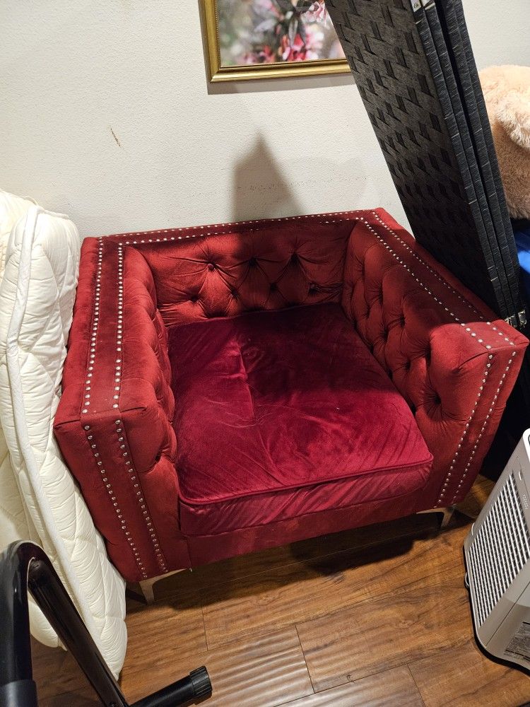 Used Red Couch