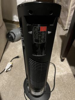 Lasko Tower Space Heater - 1500W with Oscillation & Timer