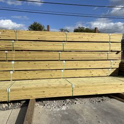 TREATED 2X6X16FT $10.25