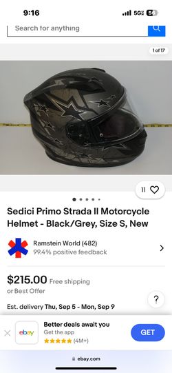 Motorcycle Helmet SEDICI PRIMO STRADA 2