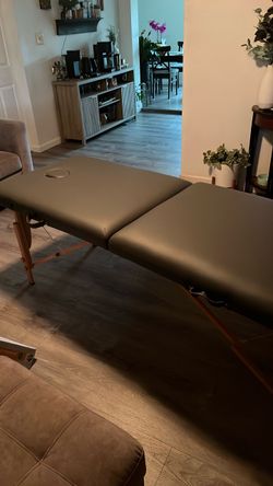 Treatment table, massage table