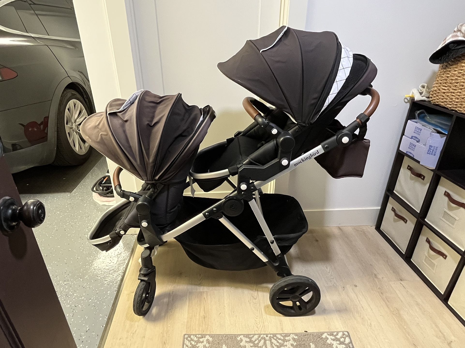 Mockingbird Stroller Single-to-Double