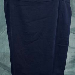 St. John Collection Navy Blue Knit Skirt 