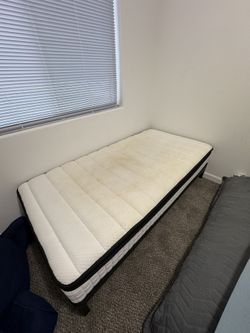 Twin Bed Frame And Mattress