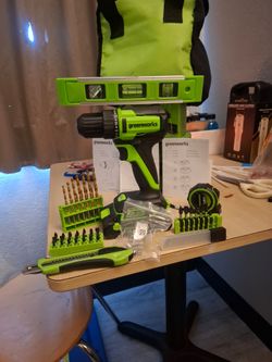 Green works drill kit