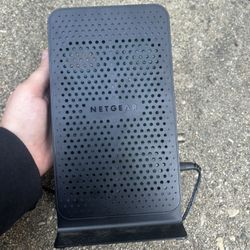 Netgear Black WiFi Cable Modem Router N600