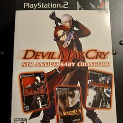 PS2 Devil May Cry 5th Anniversary Collection 