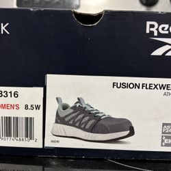 Reebok Fusion Flexweave Work Women's Composite Toe Electrical Hazard Athletic Work Shoe