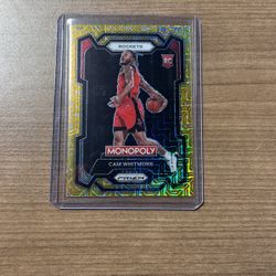 Cam Whitmore Monopoly Rookie /500