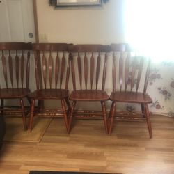4 Chairs And Table 