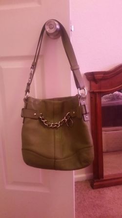 Coach cross body purse