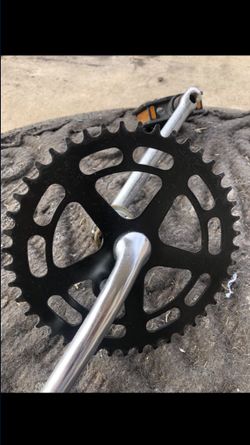 LUN CHI OLDSCHOOL CRANK SET With pedals #2 Oldschool 