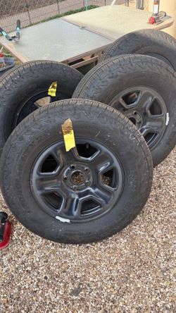 5 2024 Jeep Wrangler Tires