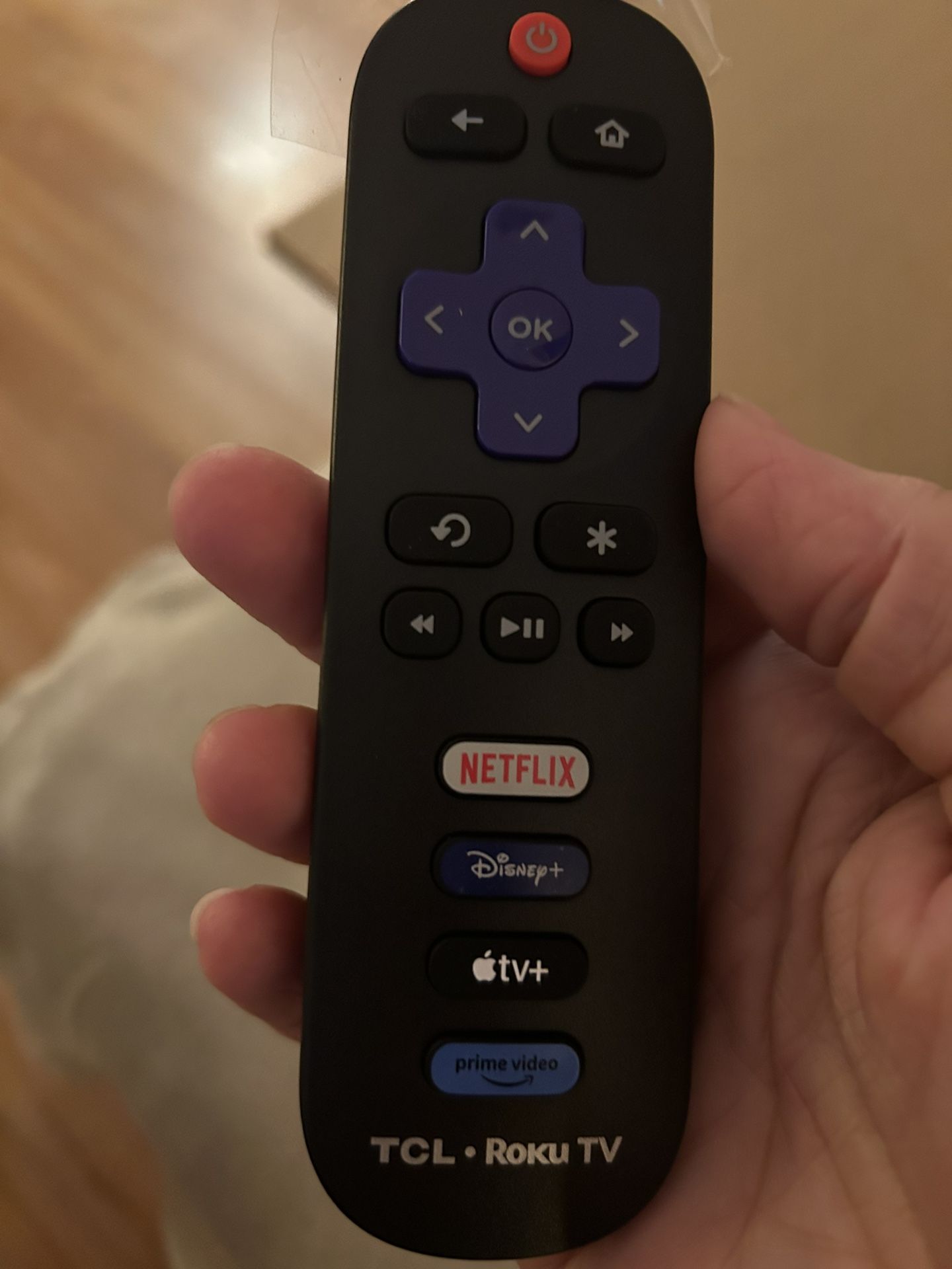 New TLC Roku Tv Remote Control 