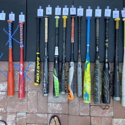 Variety of Baseball Bats