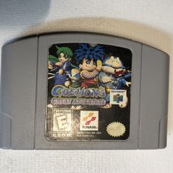 Goemon's Great Adventure Nintendo 64 N64  TESTED WORKS
