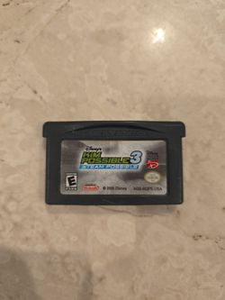 Kim Possible 3: Team Possible Game Boy Advance