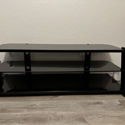 TV Stand Glass And Metal 