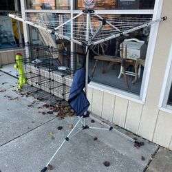 Folding Clothes Line/Stand
