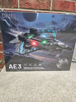 Jet fighter plane drone
