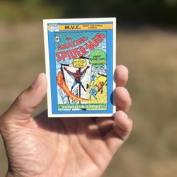 🃏 1990 Marvel Universe Card #131 Amazing Spider-Man #1 (Most Valuable Comics)