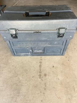 Vintage Fishing Lures w/Plano Tackle Box $80