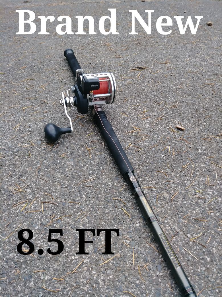 8.5 Foot Fishing Pole With Depth Counter