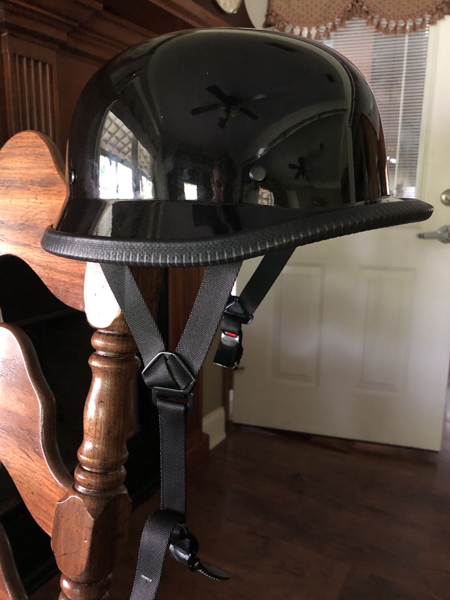 Mayan / German Style Motorcycle Helmet