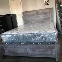 New Queen Beds With Mattresses Included!