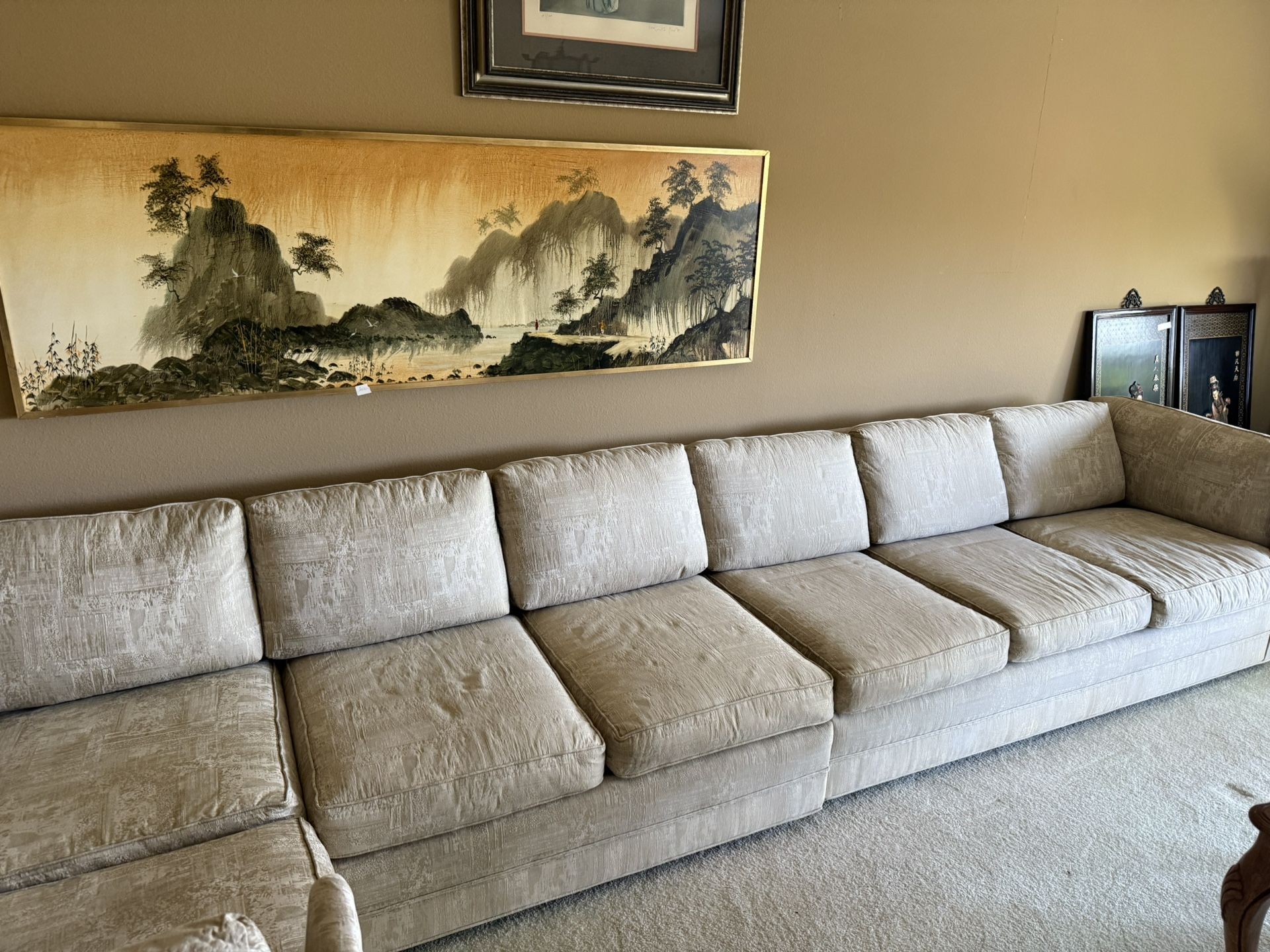 Mid Century Modern (MCM) Large Sectional Couch