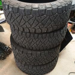 4 Nitto  Ridge Grappler 295/60R20