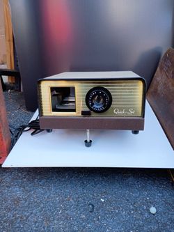 "Quick-Set Three-O-Three" Antique Slide Projector