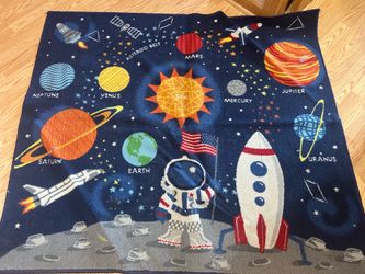 Solar system planets children’s room decor