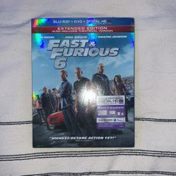 Fast & Furious 6 Extended Edition Blu-ray