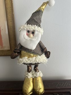 Cute Plush Santa Claus Figure 