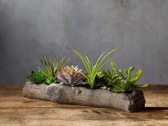 ARHAUS Driftwood Centerpiece with Faux Botanicals