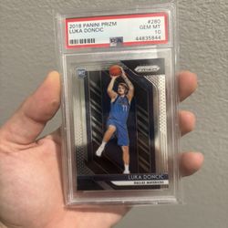 Luca Doncic PSA 10 Prizm Rookie Card 2018