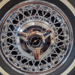 ( 4 ) 15 In Ford Thunderbird  Chrome Rims Only