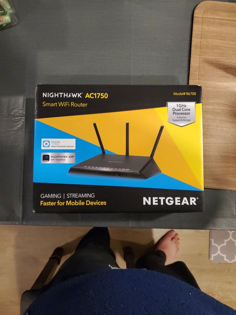 Nighthawk AC1750 Smart Wifi Router